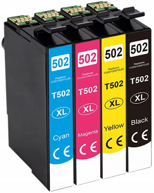 BohemiaToner | Epson T02W64010 - kompatibilní ,Epson 502XL, C13T02W64010, multipack, včetně nejnovějších čipů.100% nová cartridge
