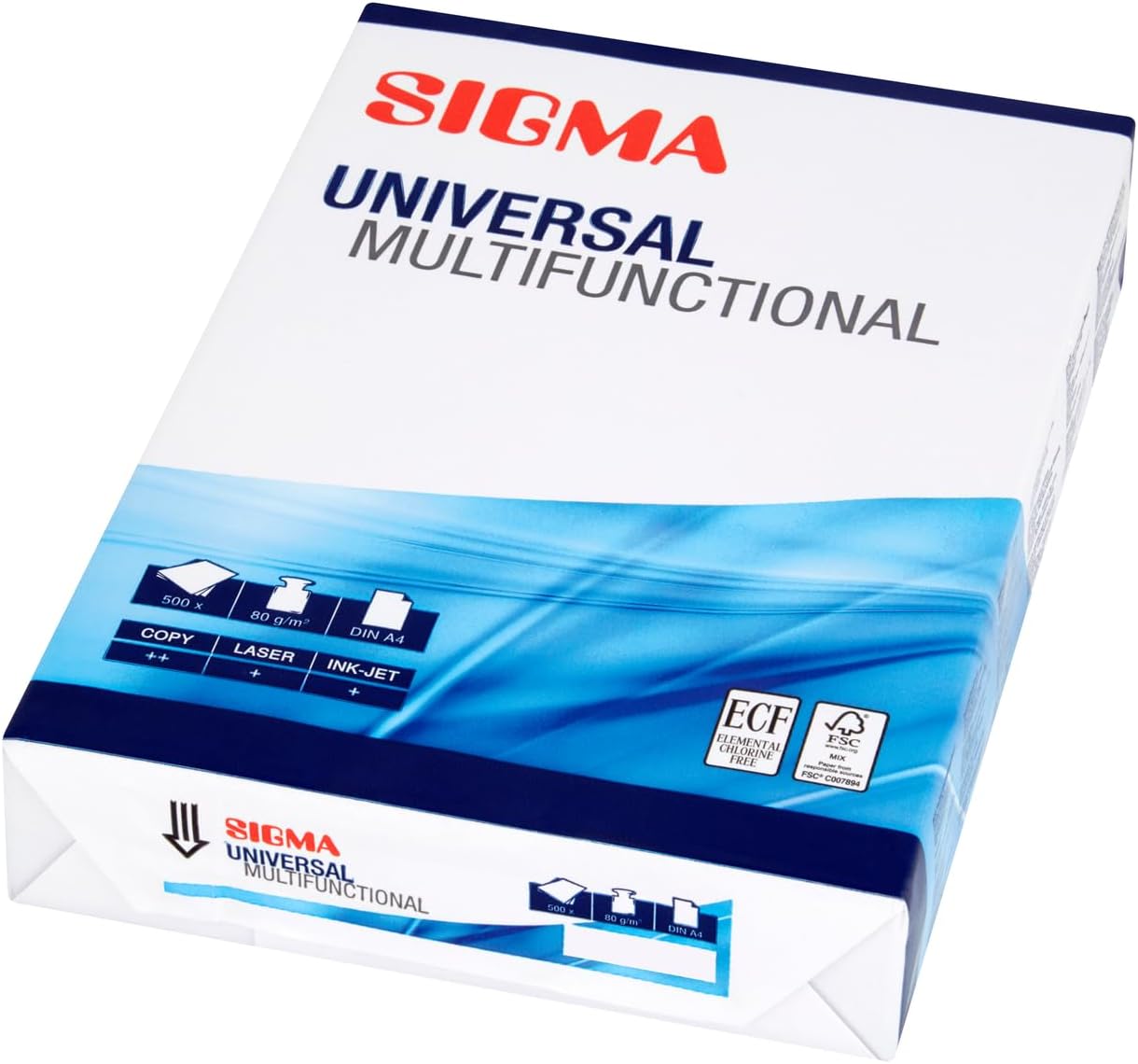 Papír kancelářský Sigma Universal Copy Paper A4 80 g/m2 500 listů
