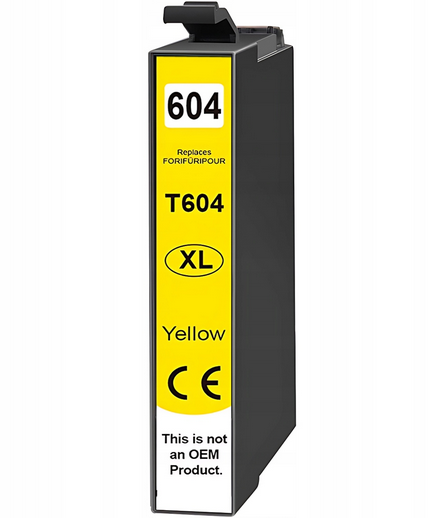 BohemiaToner | Epson C13T10H44020 - kompatibilní , Epson 604XL ,Y,10ml, včetně nejnovějších čipů.100% nová cartridge 