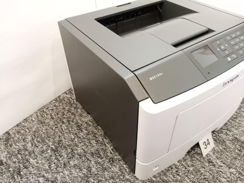 Lexmark MS510dn / A4 / laserová tiskárna / 42str za min / 1200x1200 dpi / 256MB / duplex / USB / GLAN - Záruka na tiskárnu 6.měsíců (nevztahuje se na spotřební materiál) - Vytištěno pouze 977 stran.