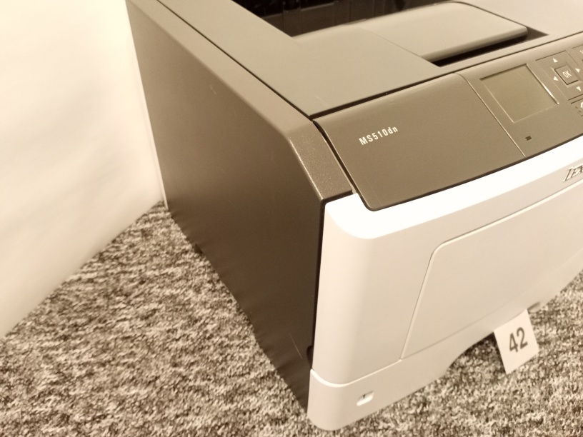 Lexmark MS510dn / A4 / laserová tiskárna / 42str za min / 1200x1200 dpi / 256MB / duplex / USB / GLAN - Záruka na tiskárnu 6.měsíců (nevztahuje se na spotřební materiál) - Vytištěno pouze 3100 stran.